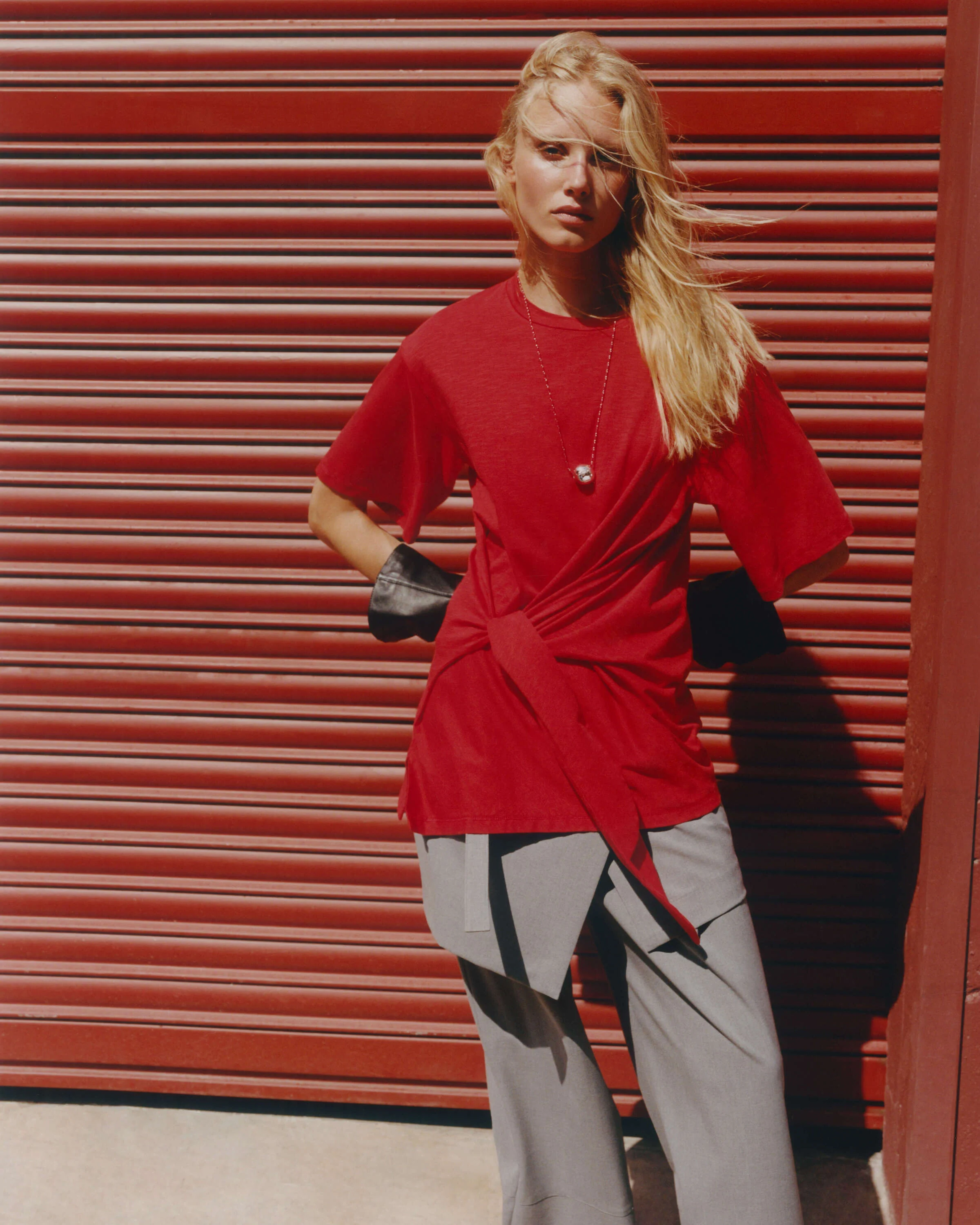 Alba T-Shirt Red