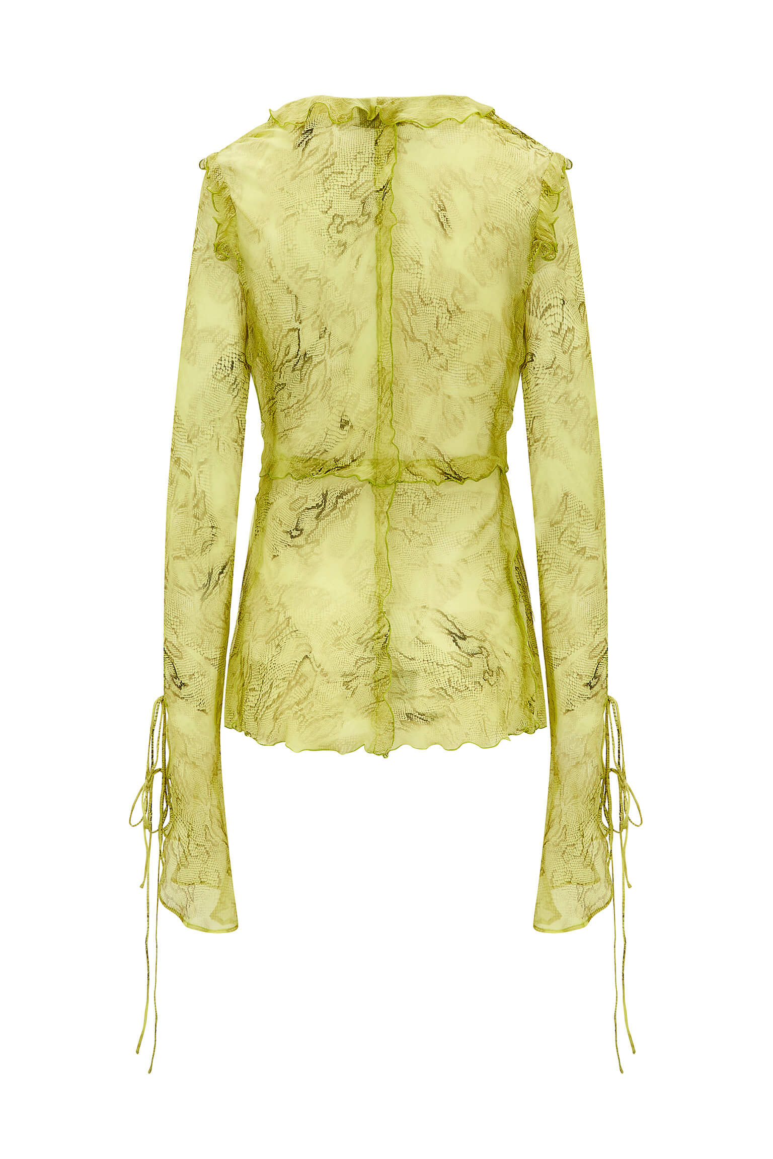 Cobra Blouse Lime 4 Cobra Blouse Lime