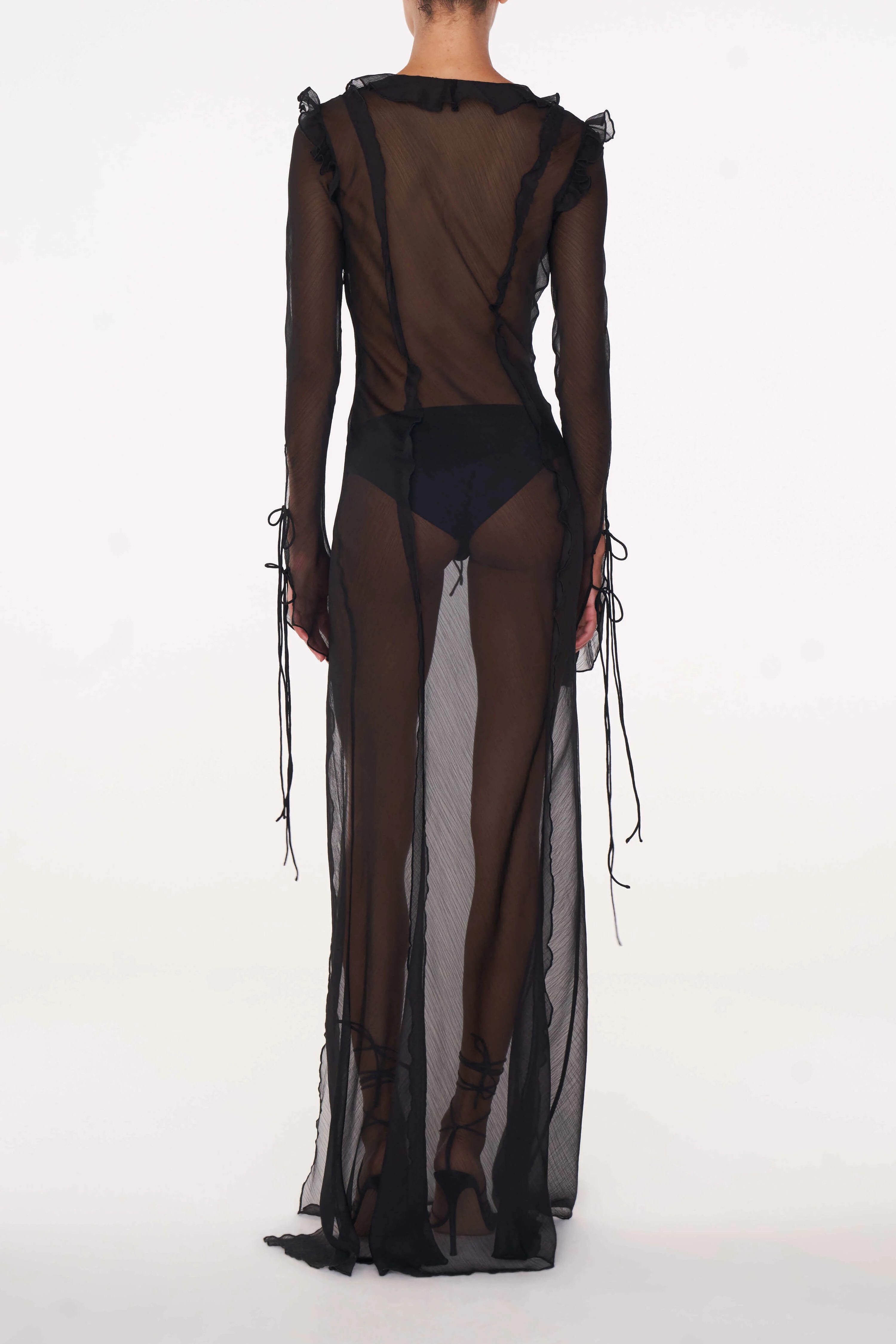 Farretti Dress Black 4 Farretti Dress Black