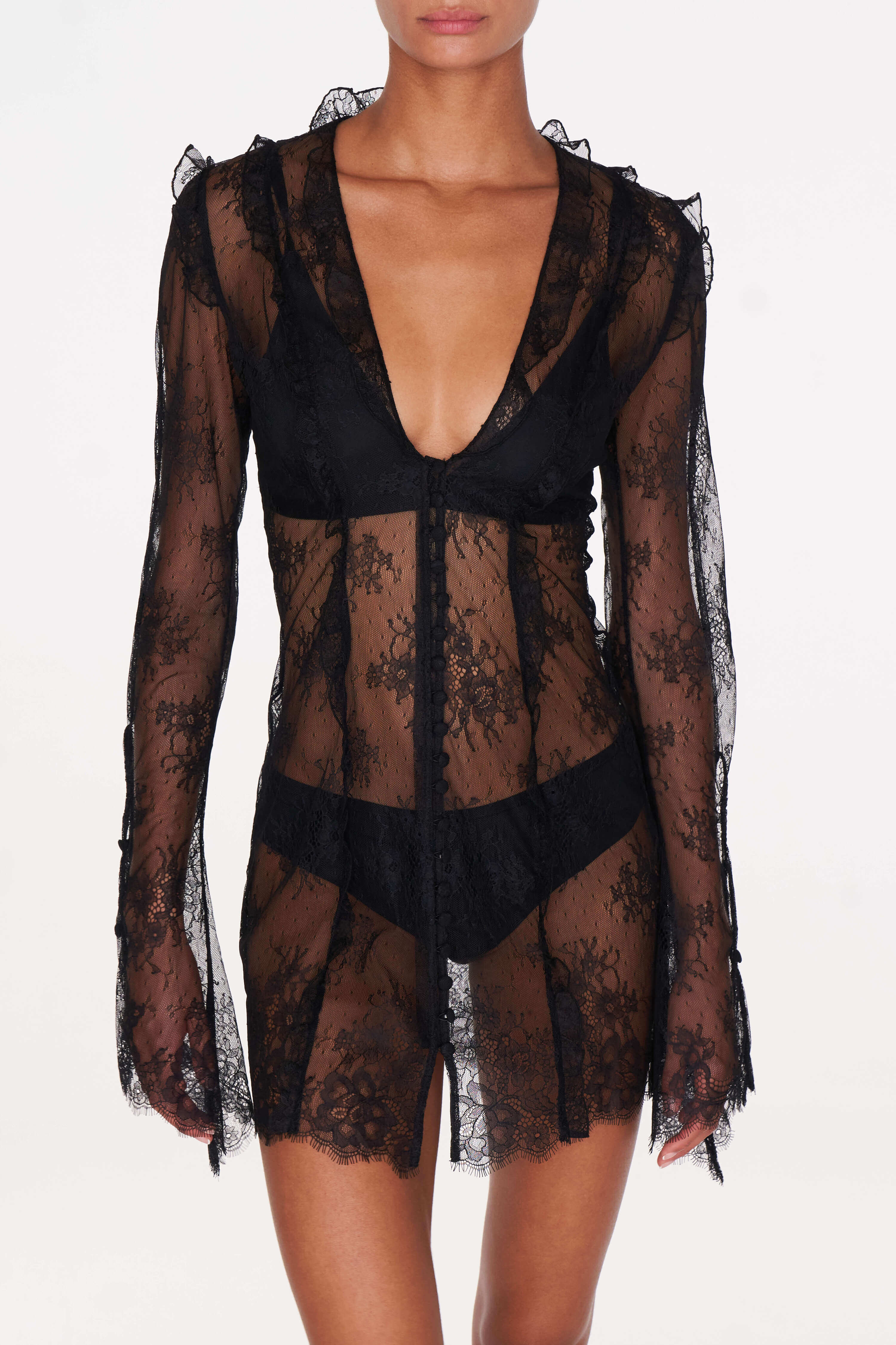 Luana Lace Mini Dress 4 Luana Lace Mini Dress